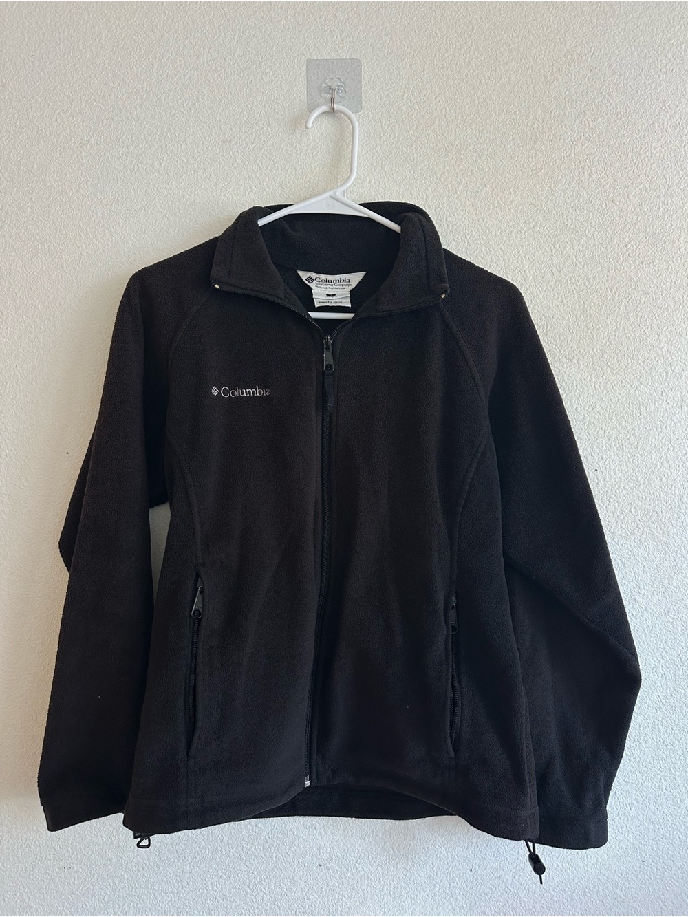 Columbia Women's Charcoal Gray Full-Zip Fleece Jacket
